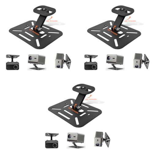 ZORBES® Desktop Projector Holder Stand Adjustable Wall Mount Bracket Carbon Steel Metal Universal Desk for Projectors 3 PCS ZORBES® Desktop Projector Holder Stand Adjustable Wall Mount Bracket Carbon Steel Metal Universal Desk for Projectors 3 PCS